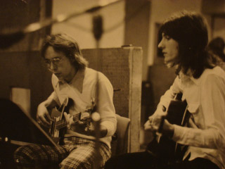 Woody and William recording.